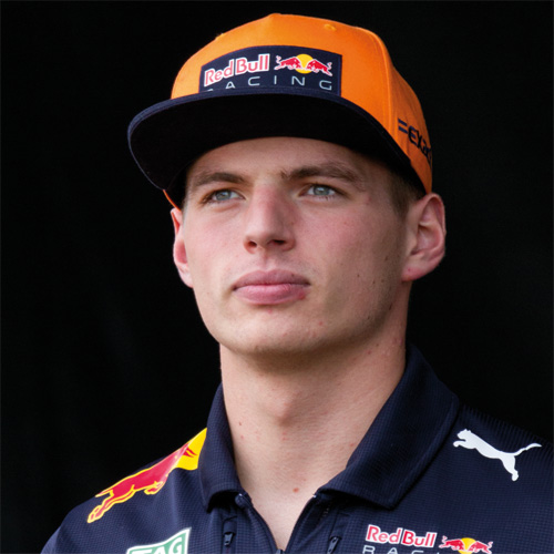 Bild vom Formel 1 Fahrer Max Verstappen